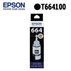 【EPSON】C13T664100 黑色墨水匣(for L100/200)